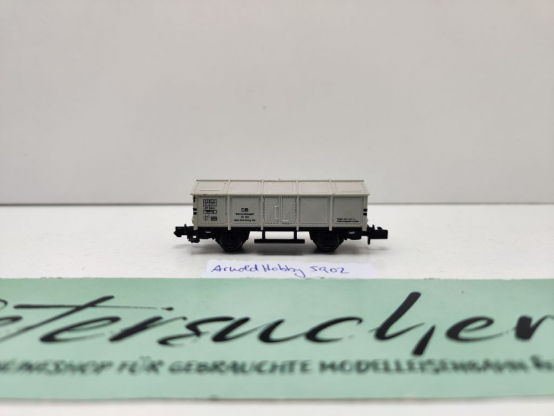Arnold N DC 5902 Klappdeckelwagen K25 grau / DB
