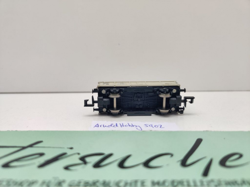 Arnold N DC 5902 Klappdeckelwagen K25 grau / DB