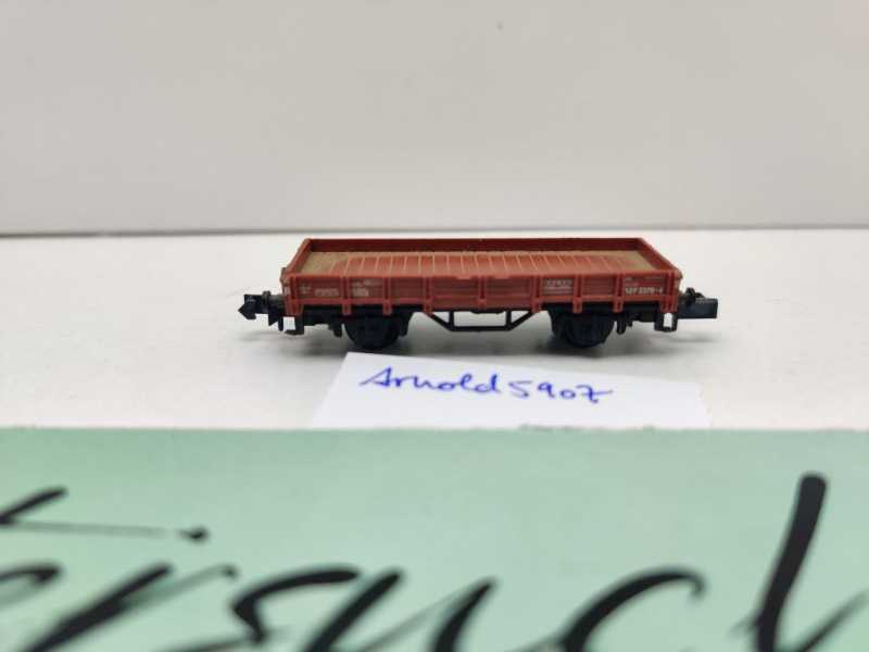 Arnold Hobby N DC 5907 Niederbordwagen / Kklmmp / DB