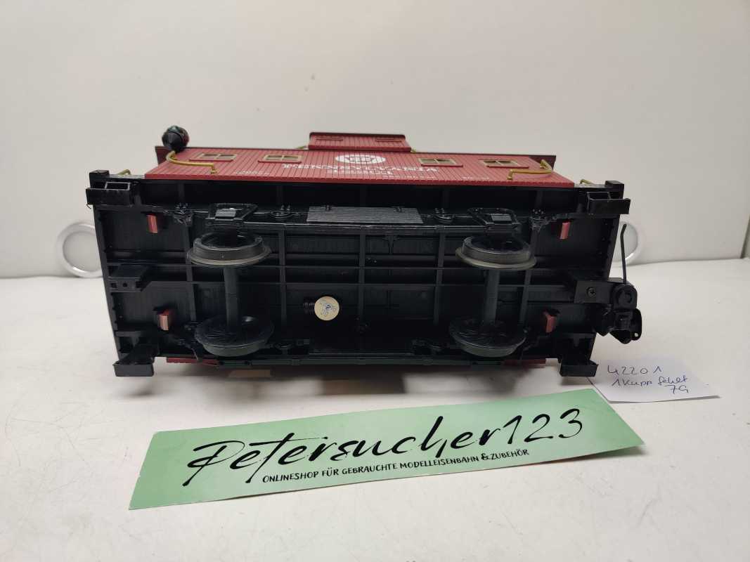 Aristo-Craft Spur G 42201 / zweiachsigen „Bobber Caboose“ (Güterzugbegleitwagen) / PRR