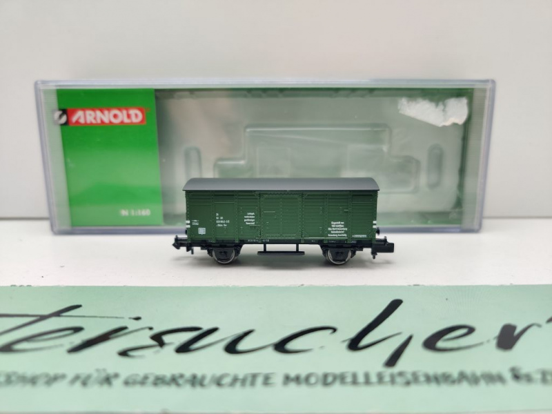 Arnold N DC HN6342 ged. Güterwagen "Elbewelt Boizenburg" Gklm / NEM / DR / OVP