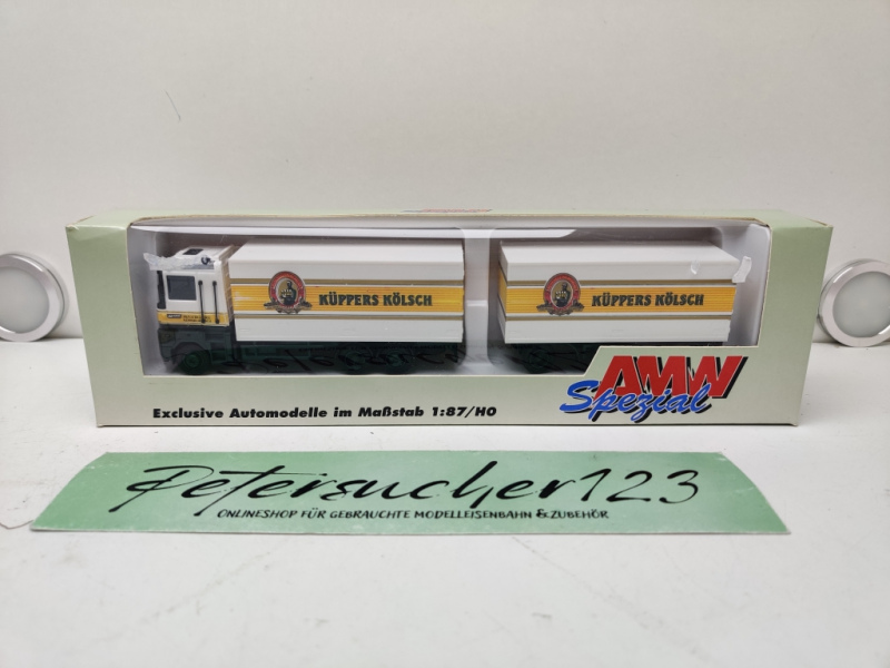 AMW Spezial H0 / 1:87 / 70411 Spezial Renault Magnum LKW " Küppers Kölsch " / OVP