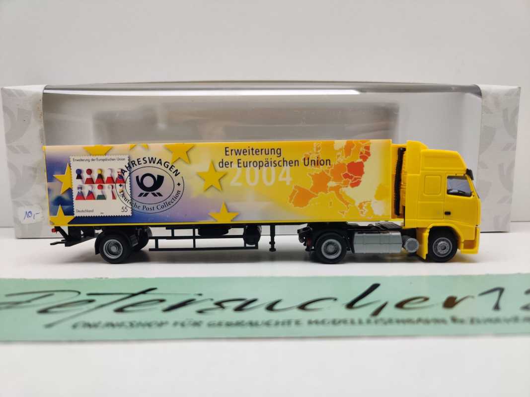 AWM H0 010499 Volvo Globetrotter Deutsche Post Jahreswg'04 / 1:87 / OVP