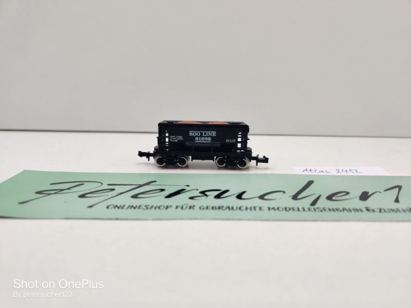 ATLAS N DC 2452 US-Trichterwagen Erzwagen "SOO Line" / USA