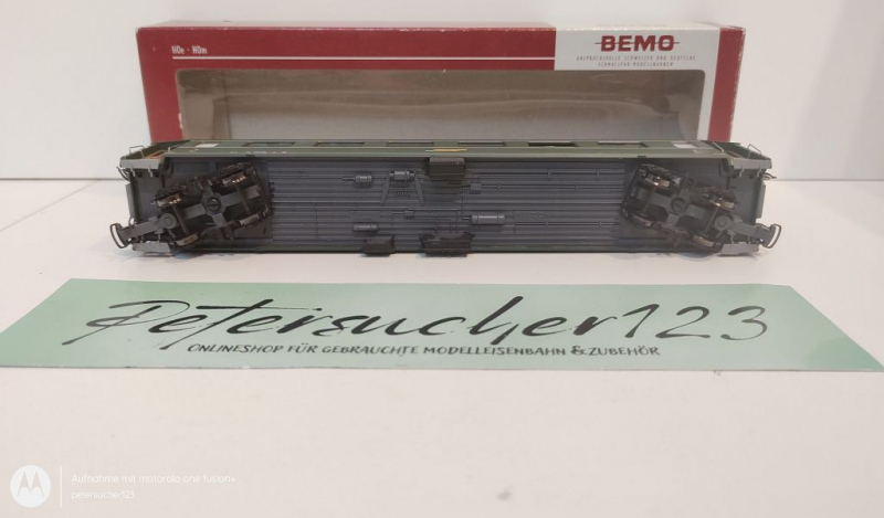 Bemo H0m DC 3252 119 Personenwagen A 1239 / 1.Kl / RhB / OVP