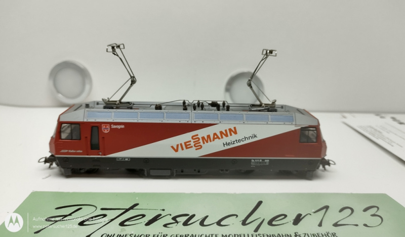 BEMO H0m DC 1259 114  RhB Ge4/4 III Nr. 644  Elektrische Neubaulokomotive "VIESSMANN" OVP DSS