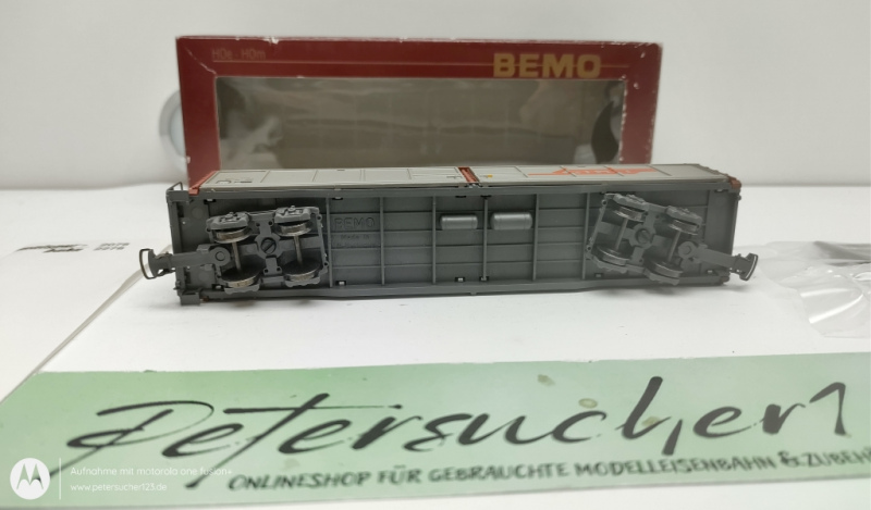 BEMO H0m DC 2278 104 Schiebewandwagen "RhB" / RhB / OVP