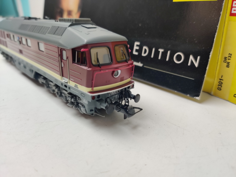 Brawa H0 AC 0301 / BR132 Diesellok / DR / Analog / OVP