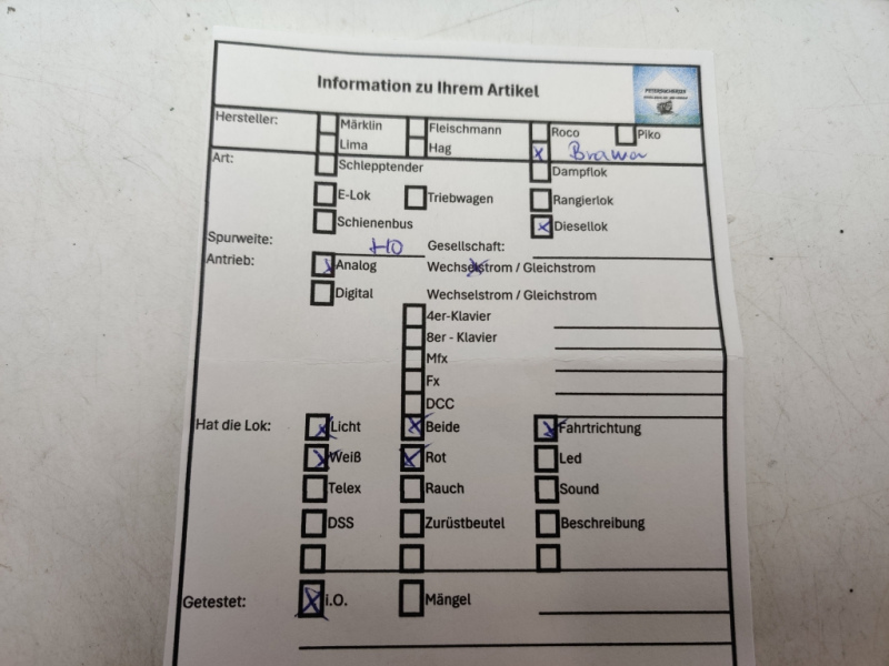 Brawa H0 AC 0301 / BR132 Diesellok / DR / Analog / OVP
