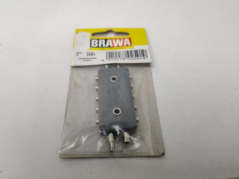 Brawa 2591 Verteilerplatte / 5 - Fach  / OVP