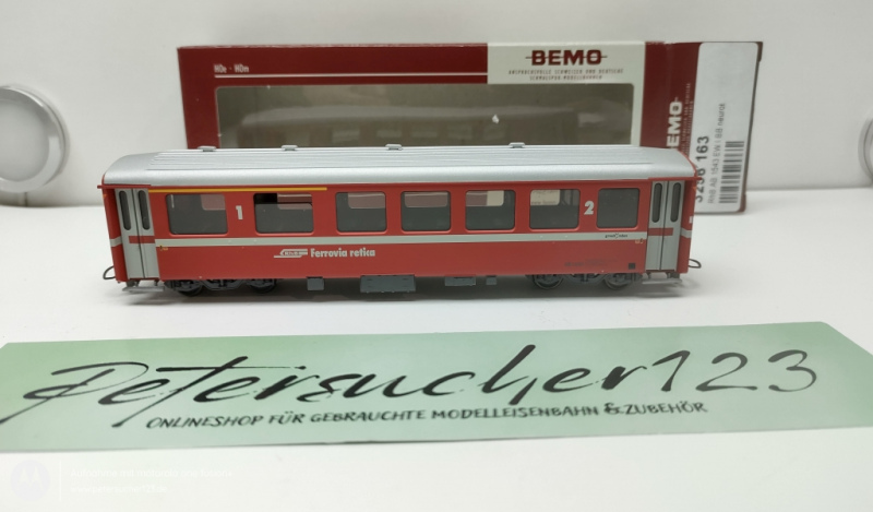 BEMO H0m DC 3256 163 RhB AB 1543 EW I BB  Personenwagen OVP