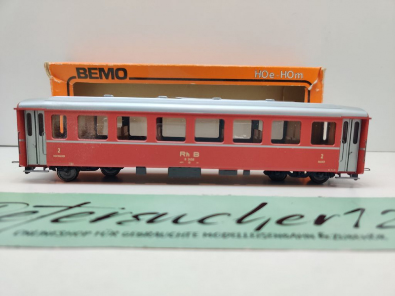 BEMO H0m DC 3258 Personenwagen 2.Kl. EW I BB / RhB / ErsatzVP