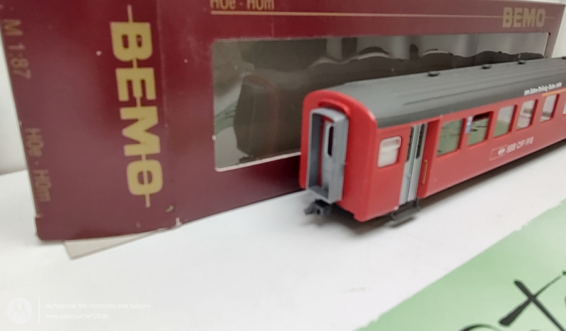 BEMO H0m DC 3277 428   Personenwagen 100 Jahre SBB Ab 408 OVP