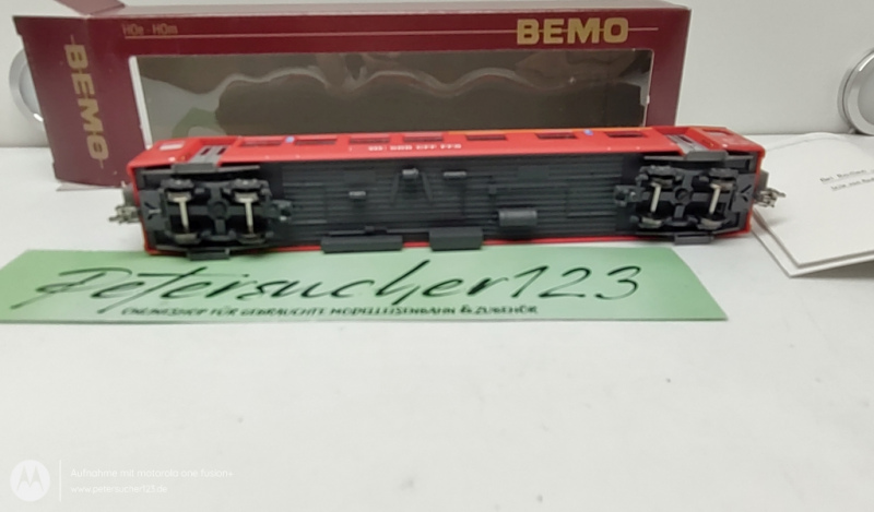 BEMO H0m DC 3277 428   Personenwagen 100 Jahre SBB Ab 408 OVP