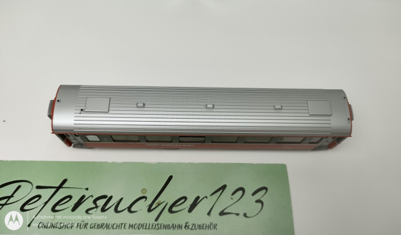 BEMO H0m DC 3281 102 Bernina Personenwagen 1.Kl. EWIII A / RhB / ErsatzVP