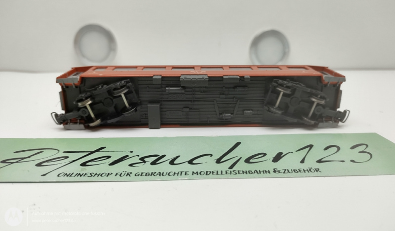 BEMO H0m DC 3285 Personenwagen 2.Kl EWI B / RhB  / OVP