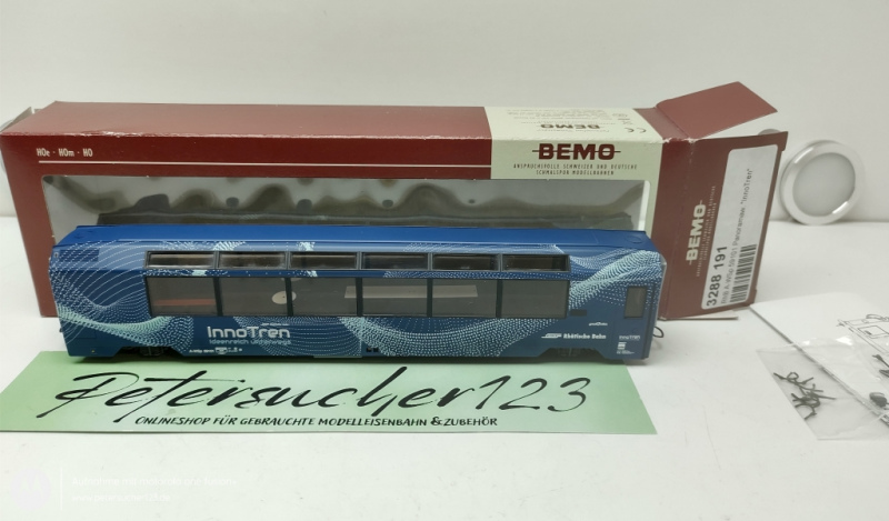 Bemo H0m DC 3288 181 RhB A-WSp 59101 Panoramawagen INNO TREN Blau  OVP