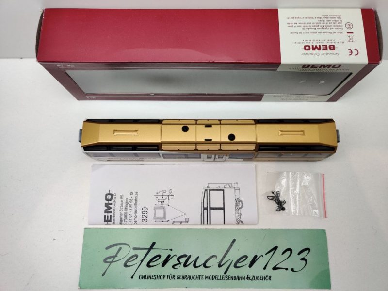 BEMO H0m DC 3299 313 Niederflurwagen "Goldenpass Panoramic" 2.Kl. Bs / MOB / OVP
