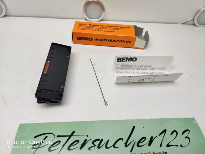 Bemo H0m DC 4225 / 1 x Motorischer Weichenantrieb / OVP