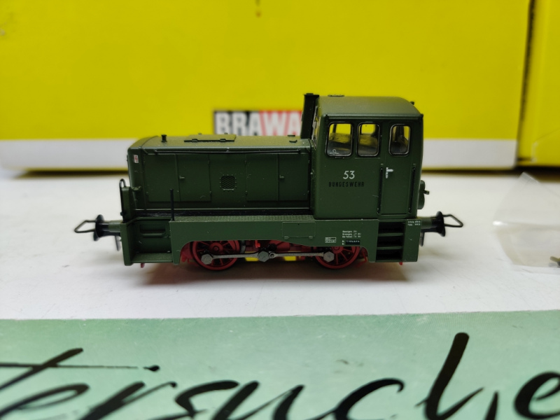 BRAWA H0 AC 42603 / Lok 53 / Diesellok Bundeswehr / DCC - Digital / OVP