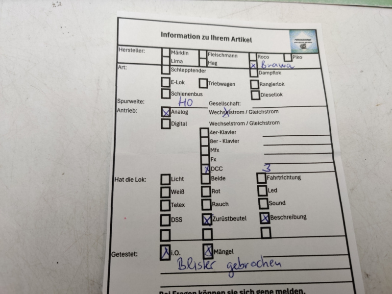 BRAWA H0 AC 42603 / Lok 53 / Diesellok Bundeswehr / DCC - Digital / OVP