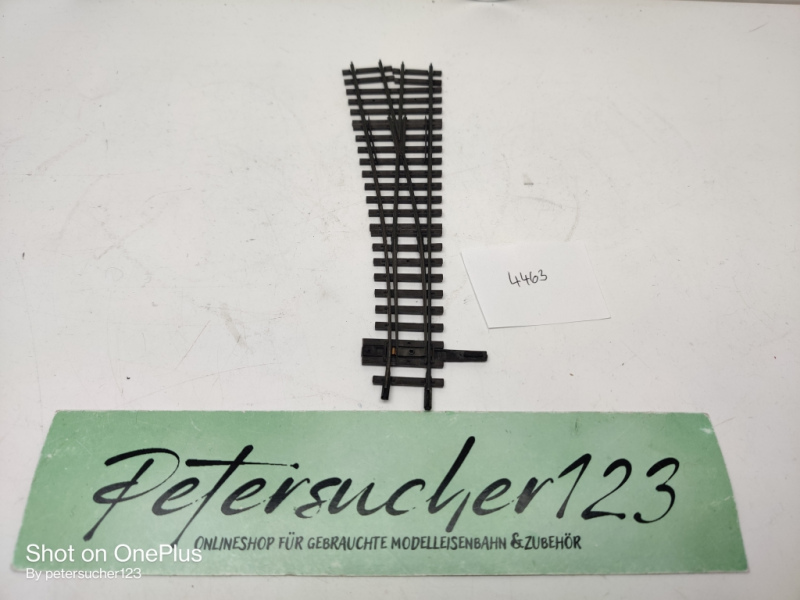 Bemo H0m DC 4463 /  Weiche links