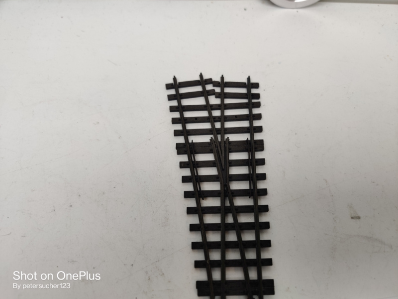 Bemo H0m DC 4463 /  Weiche links