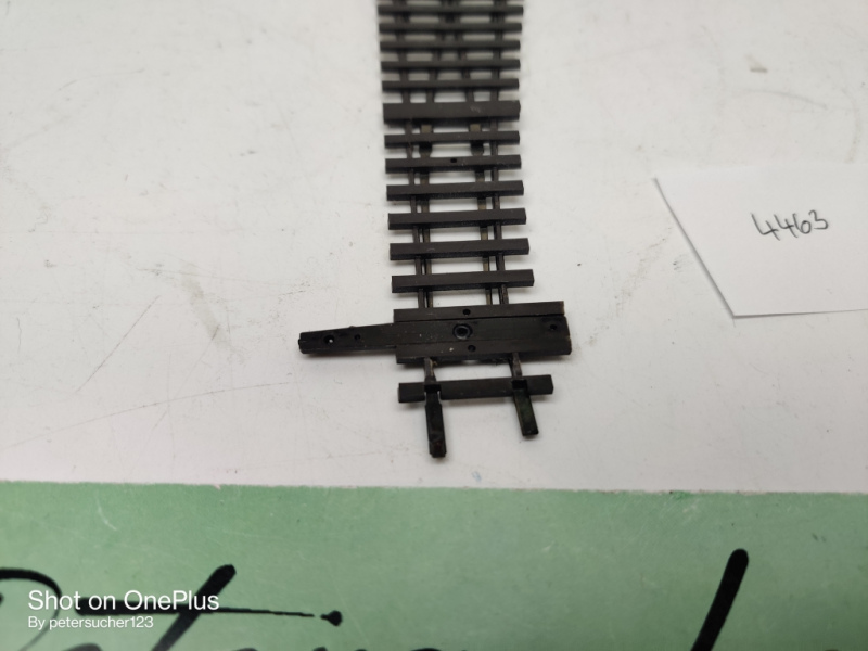 Bemo H0m DC 4463 /  Weiche links