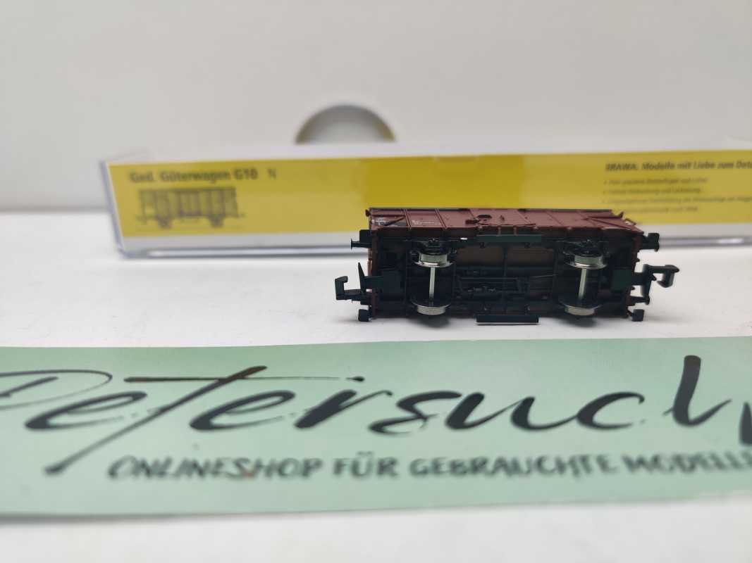Brawa N DC 67401 gedeckten Güterwagen / klassischen Bauart G10 / DB / OVP