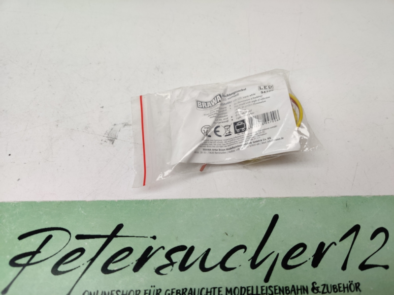 Brawa H0 94700 Beleuchtungssockel / LED / warmweiß / OVP