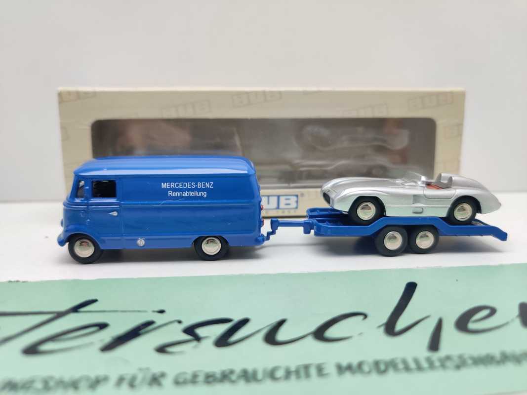 Bub H0 06811 MB L319 und MB 300 SLR (2-Sitzer) MB Rennabteilung / 1:87 / OVP