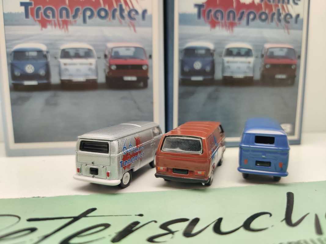 Bub H0 06945 66 Jahre Transporter (T1/T2/T3) Edition2013 Set / 1:87 / OVP