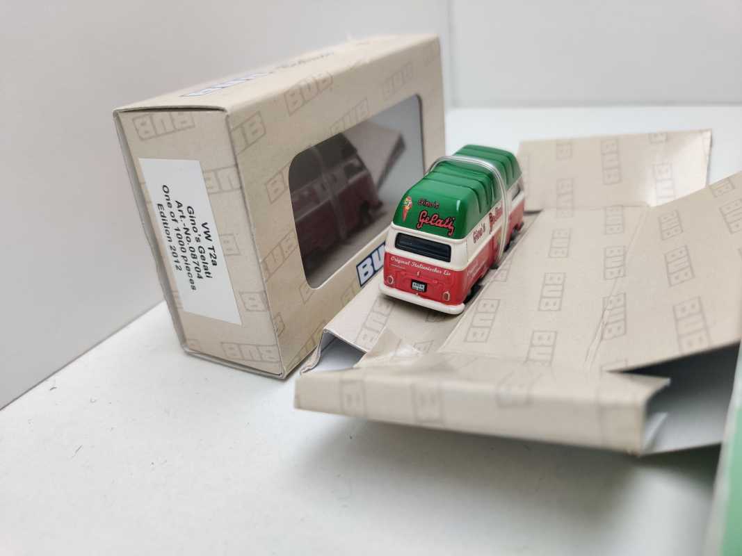 Bub H0 08704 VW T2a "Gino's Gelati" Edition2012 / 1:87 / OVP