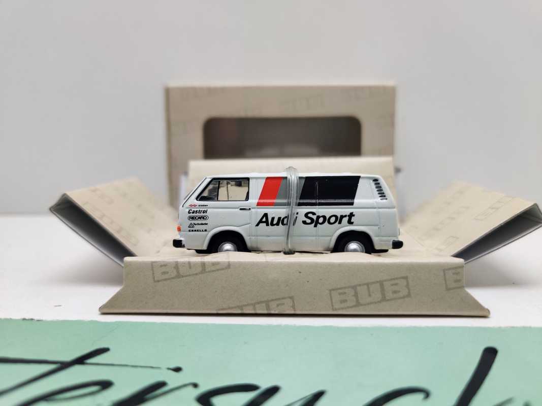 Bub H0 09202 Volkswagen T3a Kastenwagen "Audi Sport" Edition2013 / 1:87 / OVP