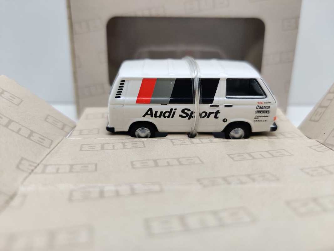 Bub H0 09202 Volkswagen T3a Kastenwagen "Audi Sport" Edition2013 / 1:87 / OVP