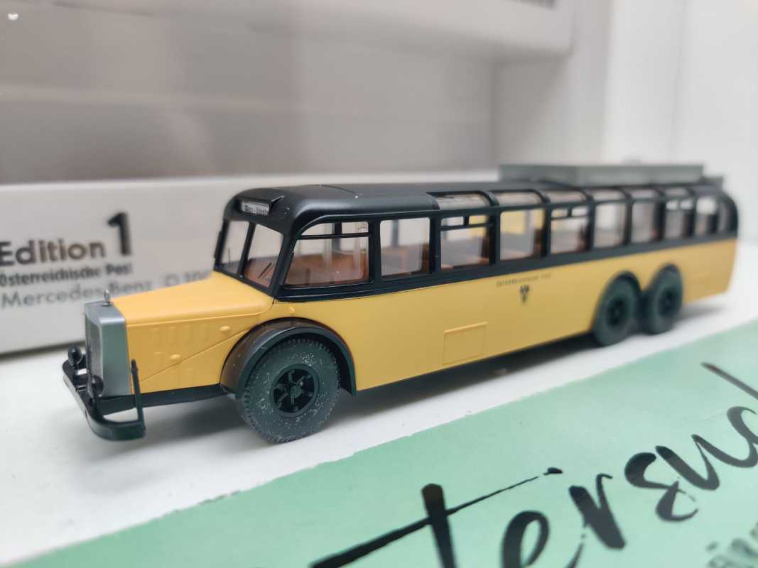 Brekina H0 003805 Mercedes Benz O 10000 Österr. Post / 1:87 / OVP