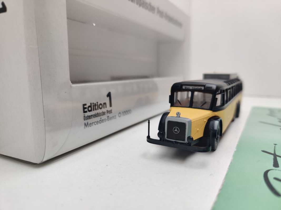 Brekina H0 003805 Mercedes Benz O 10000 Österr. Post / 1:87 / OVP