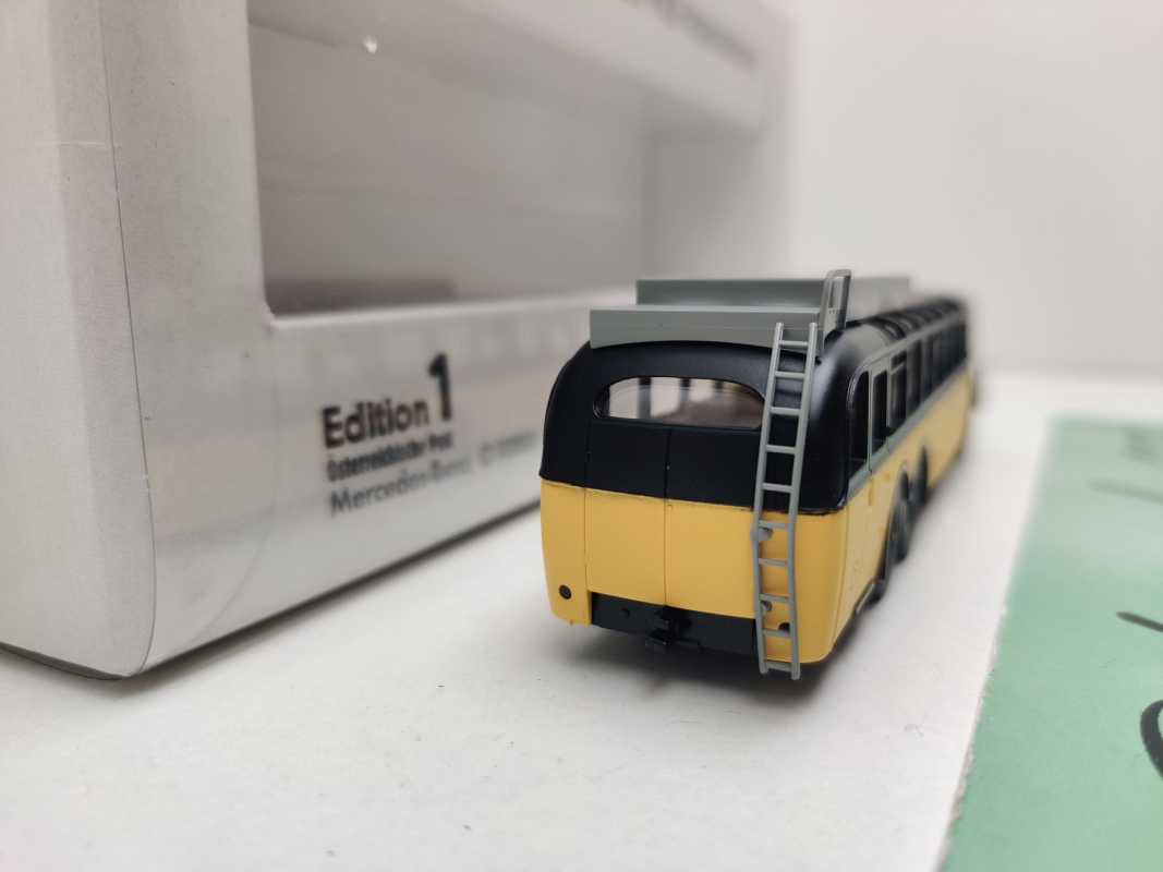 Brekina H0 003805 Mercedes Benz O 10000 Österr. Post / 1:87 / OVP