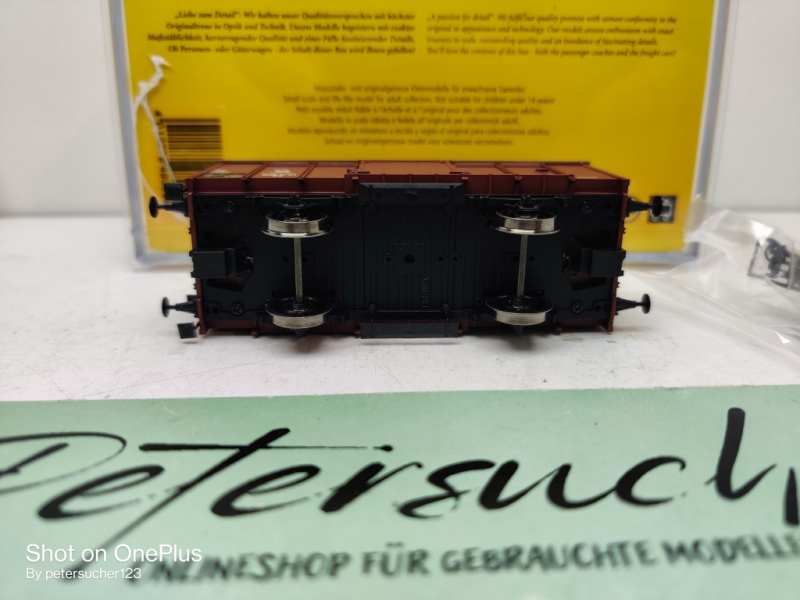 Brawa H0 DC 47958 Gedeckter Güterwagen Gmhhs 30 / DB / OVP