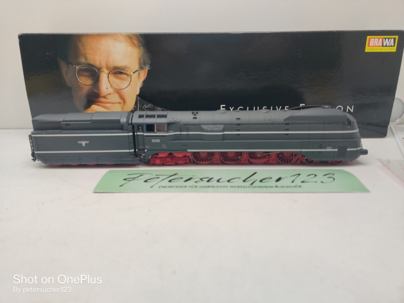 BRAWA H0 DC 0634 / BR06 002 Dampflokomotive Schlepptender / DRG / DSS / Esu Decoder / OVP