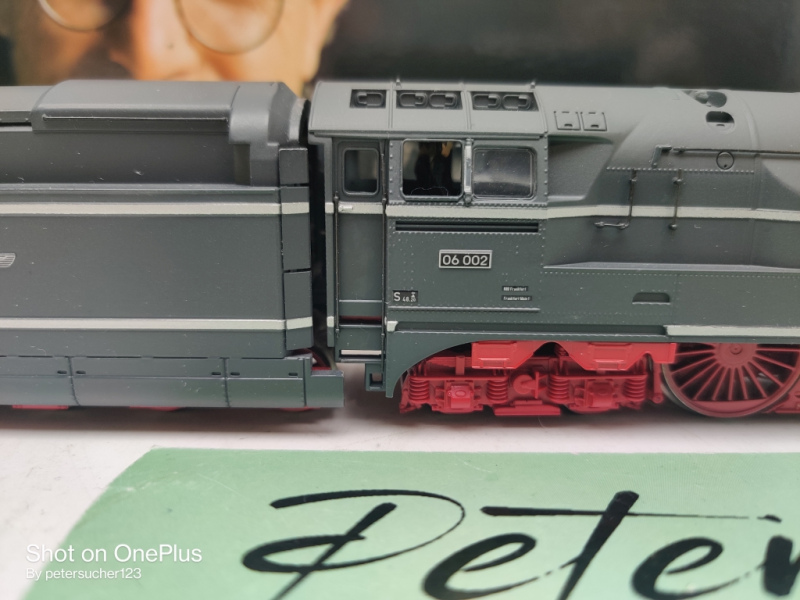 BRAWA H0 DC 0634 / BR06 002 Dampflokomotive Schlepptender / DRG / DSS / Esu Decoder / OVP