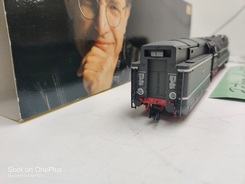 BRAWA H0 DC 0634 / BR06 002 Dampflokomotive Schlepptender / DRG / DSS / Esu Decoder / OVP