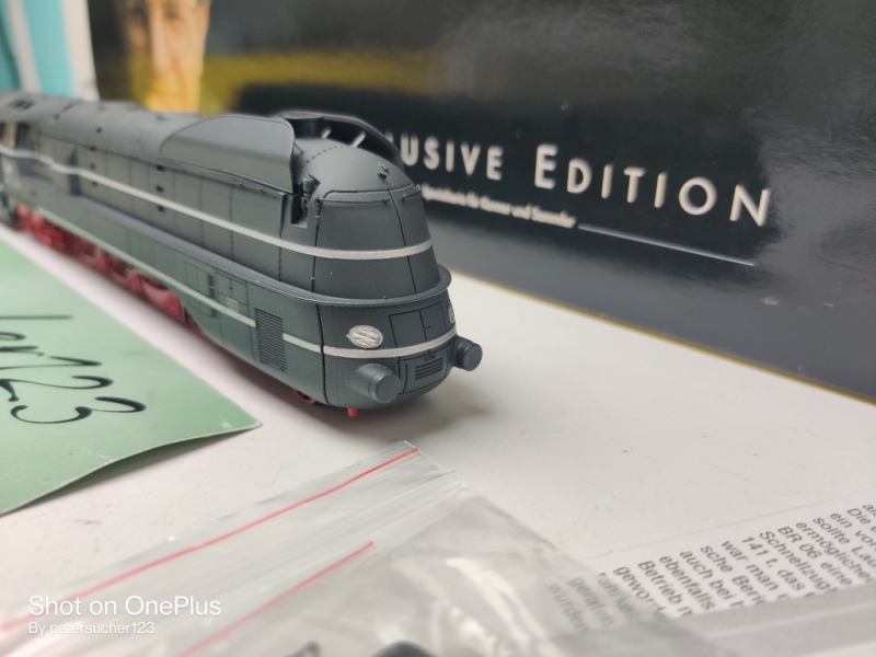 BRAWA H0 DC 0634 / BR06 002 Dampflokomotive Schlepptender / DRG / DSS / Esu Decoder / OVP