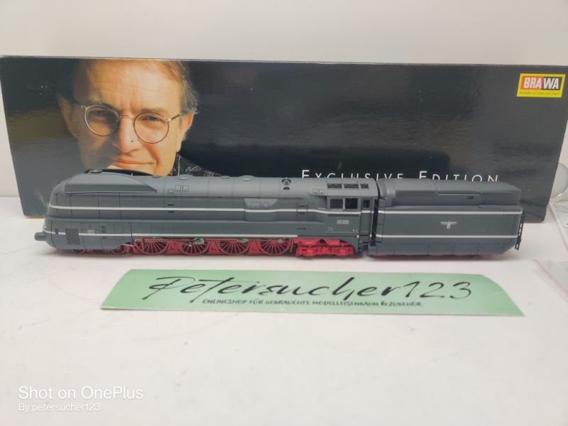 BRAWA H0 DC 0634 / BR06 002 Dampflokomotive Schlepptender / DRG / DSS / Esu Decoder / OVP