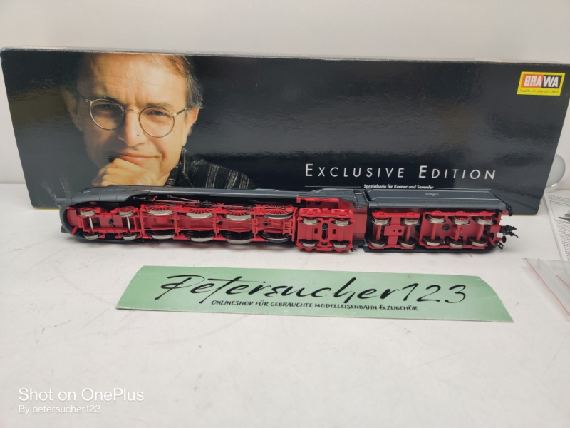 BRAWA H0 DC 0634 / BR06 002 Dampflokomotive Schlepptender / DRG / DSS / Esu Decoder / OVP