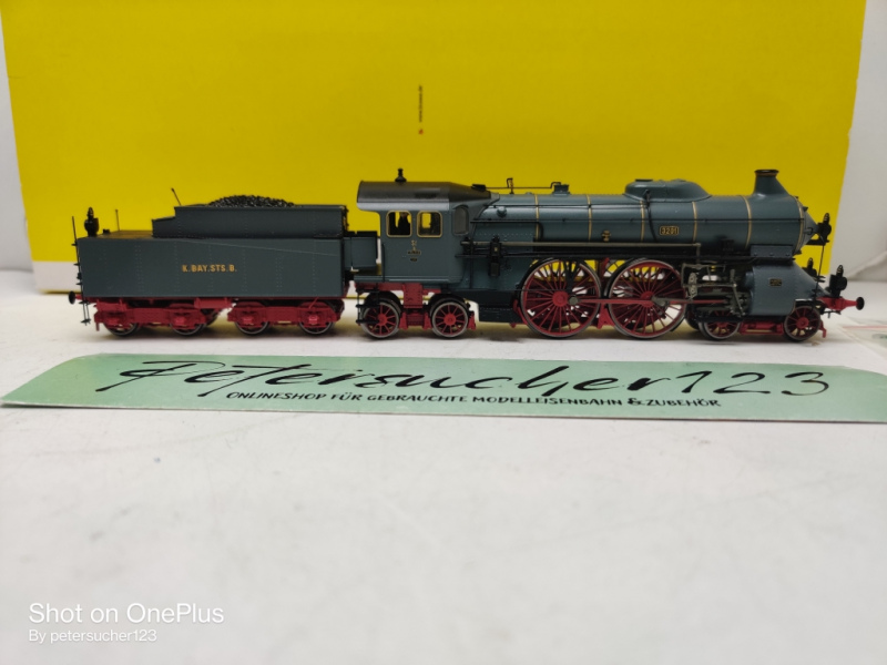 BRAWA H0 DC 0654 / S 2/6 Dampflokomotive Schlepptender /Analog / K.Bay.Sts.B. / OVP