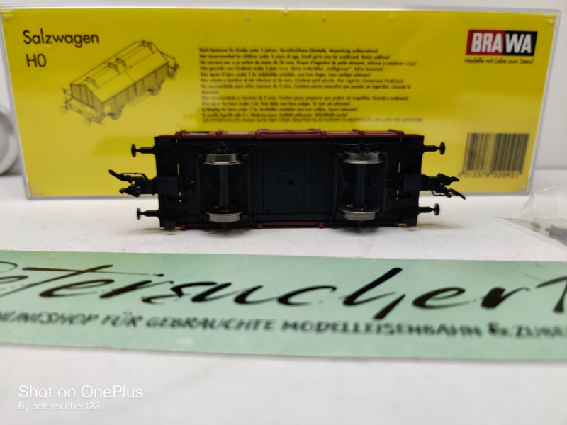 Brawa H0 DC 2092 Güterwagen / Schlackenwagen / DR /OVP