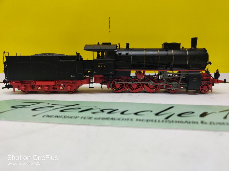 BRAWA H0 DC 40104 / BR56 915 Dampflokomotive Schlepptender / DRG / DSS / Esu Decoder / OVP