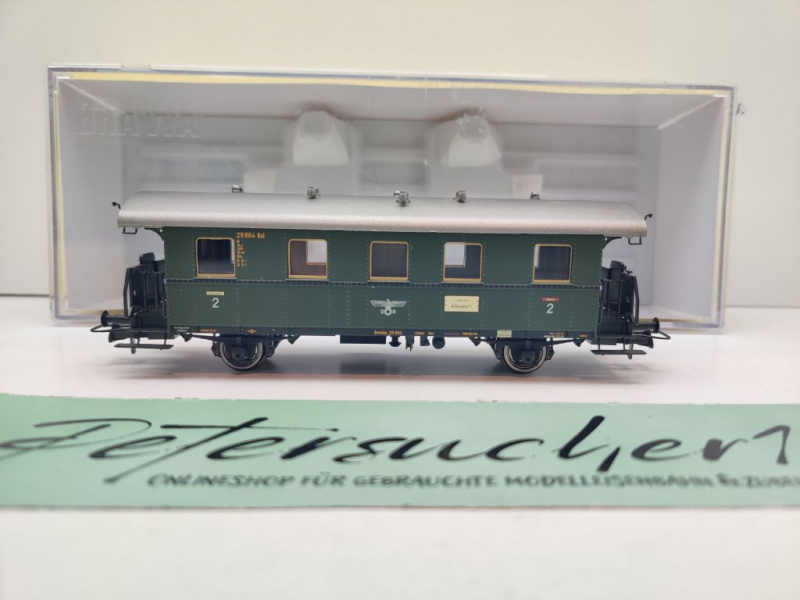 Brawa H0 AC 45807 Einheits-Nebenbahnwagen 2. Kl Bi24 / DRG / OVP