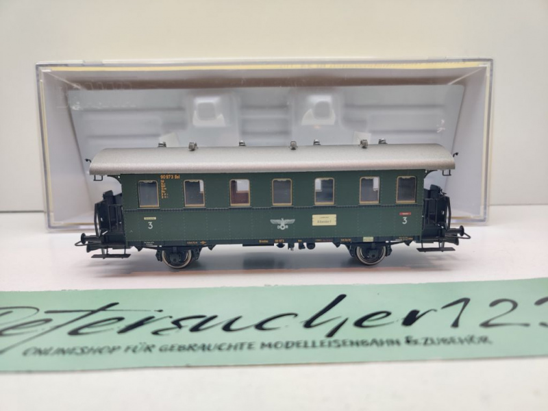 Brawa H0 AC 45808 Einheits-Nebenbahnwagen 3.Kl Cid24 / NEM / DRG / OVP